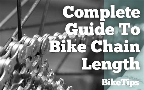 Complete Guide To Bike Chain Length How To Size A Bike Chain