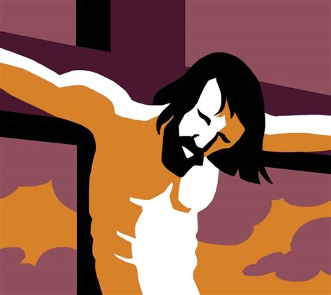 Crucifixion Catherine Chion Illustratrice