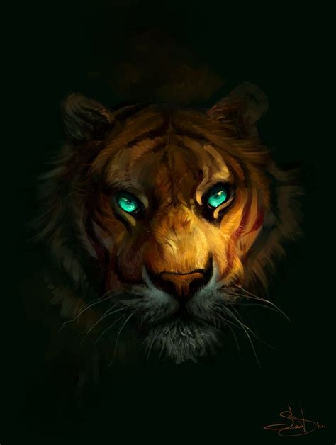 Tiger By Salamandra S Deviantart Com On Deviantart Big Cats Art