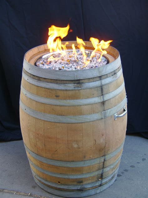 Barrel Fire Pit Wine