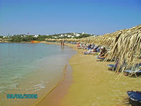 Paros, Santa Maria Beach Photo from Santa Maria in Paros | Greece.com