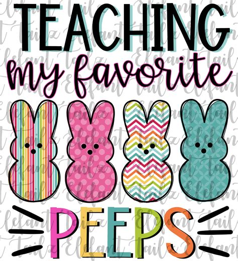 Teaching My Favorite Peeps | Peeps crafts, My favorite ...