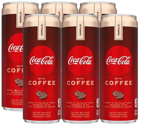 Buy Coke Coca Cola With Coffee Vanilla Zero 12 Fl Oz 6 Pack Total