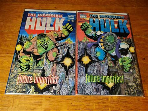 Incredible Hulk Future Imperfect 1 And 2 Nm Complete Set 1993 Marvel Comics