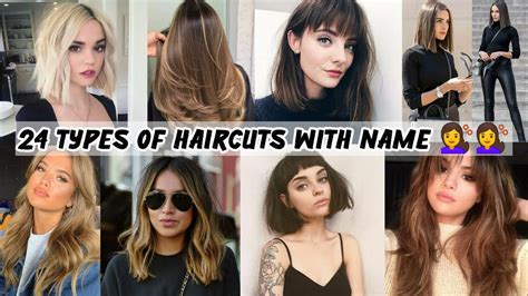 different types of haircut with their names youtube