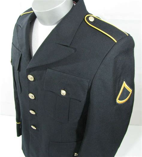 Us Army Enlisted Pfc Private First Class Asu Service Dress Etsy