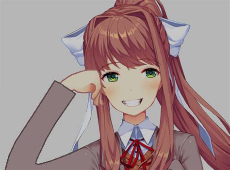 Condescending Monika Meme Template For Those Who Want It Rddlc