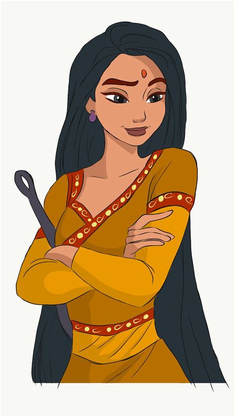 Illustration Vector Art Indian Disney Princess Indian Disney Indian Disney Princess Comic