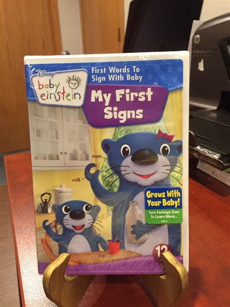 Baby Einstein My First Signs Wmarlee Matlin Dvd 2009factory Sealed