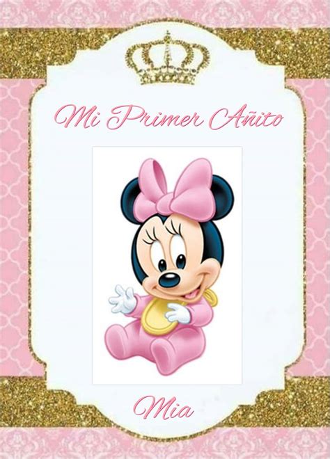 Pin De Yamileth Araya Garita En Minnie Mouse Primer Cumpleaños