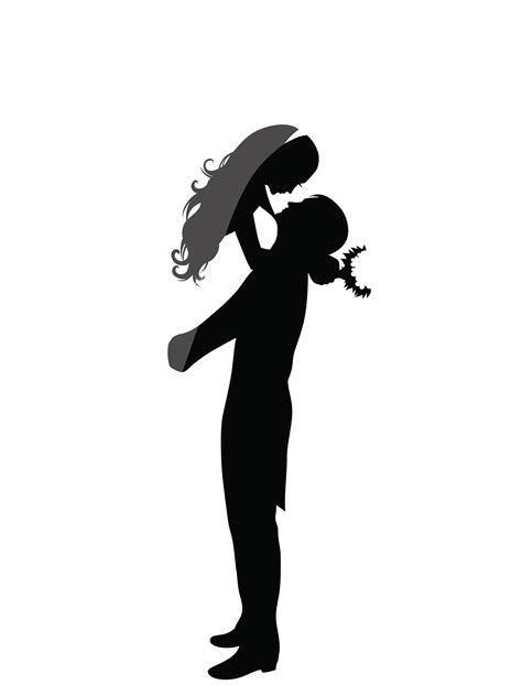 Black Couple Silhouette At Getdrawings Free Download