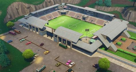 Fortnite Update Where To Find The New Soccer Stadium And Hidden