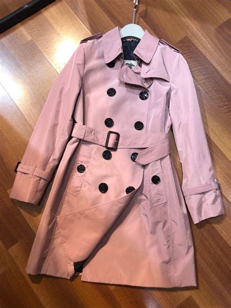 Bn Authentic Burberry Pink Trench Womens Fashion Coats Jackets And