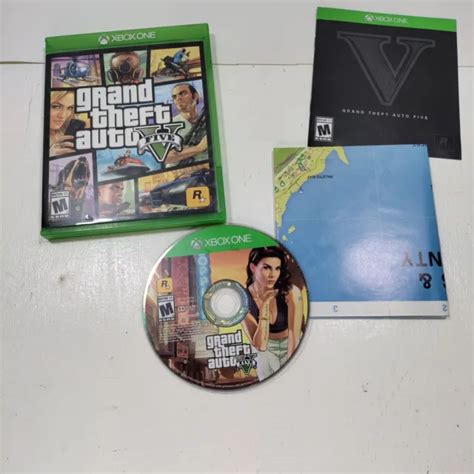 Grand Theft Auto V Gta 5 Premium Edition Microsoft Xbox One Complete
