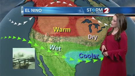 Weak El Nino Pattern Impacts For Late Winter And Early Spring Youtube
