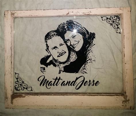 One Of My Best Silhouette Cameo Tracing Projects Ive Done Wedding