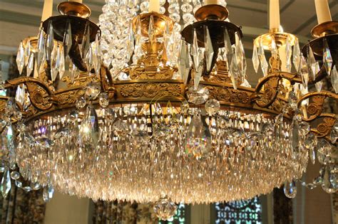 Exceptional And Important Castle Chandelier Empire Of Baccarat Crystal