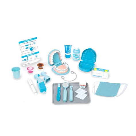 Melissa And Doug Super Smile Dentist Kit With Pretend Play