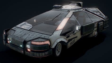 Blade Runner Car Model Kit Photos
