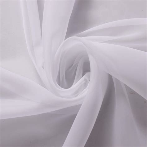 84 Inches Wide Pure White Voile Net Curtain Wedding Drape Fabric Pure