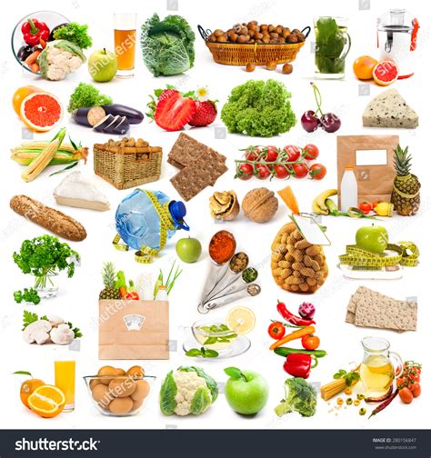 Healthy Food Collage