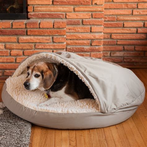Luxury dog bed pet sofa warm sleep cat bed for small medium large dog soft french bulldog removable puppy cushion bed supplies. Snoozer Cozy Cave Hooded Dog Bed & Reviews | Wayfair