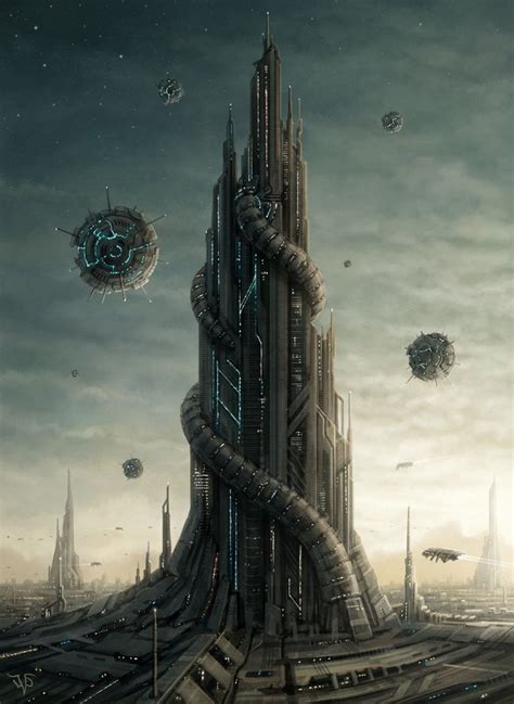 Tower By Leonovichdmitriy On Deviantart Fantasy Landscape Fantasy