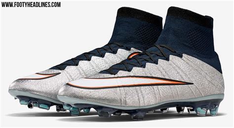 Nike Superfly 2015 Cr7 Grey White Black Soccer Boots Sport Shoes