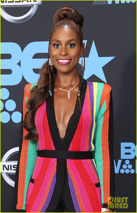 Logan Browning Lil Mama Issa Rae Go Glam For Bet Awards Photo