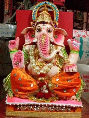 Decorative Big Ganesha Murti In Kolkata West Bengal Taruns Creation