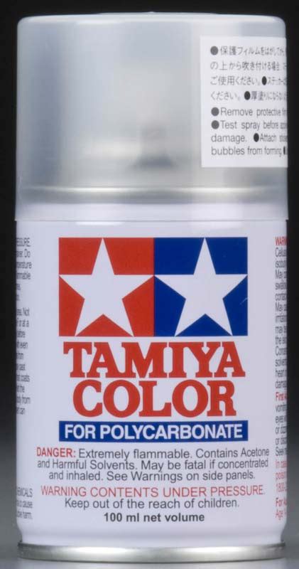 Tamiya Ps 55 Flat Clear Matte 100ml Spray Can 86055