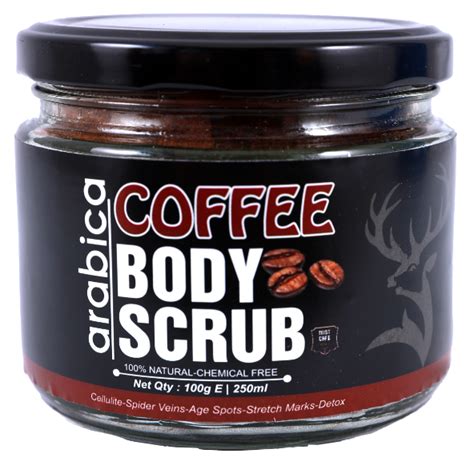Coffee Body Scrub Mist Cafe Arabica Coffee Skin Care