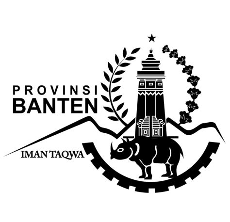 Detail Logo Banten Hitam Putih Koleksi Nomer