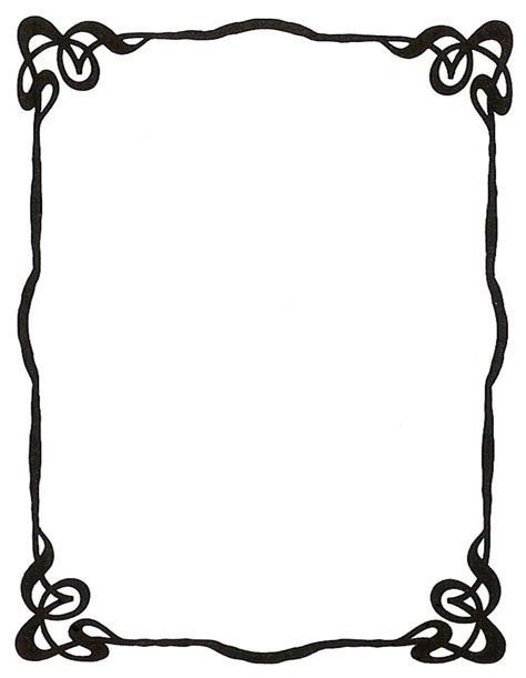 Gambar Borders Frames Free Download Clip Art Line Clipart Library Frame