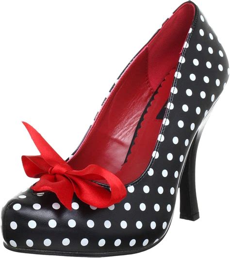 Pin Up Couture Ladies Pinup Couture Cutiepie 06 Court Shoes