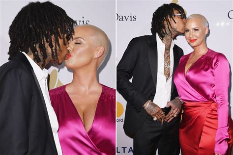 are amber rose and wiz khalifa back together page six