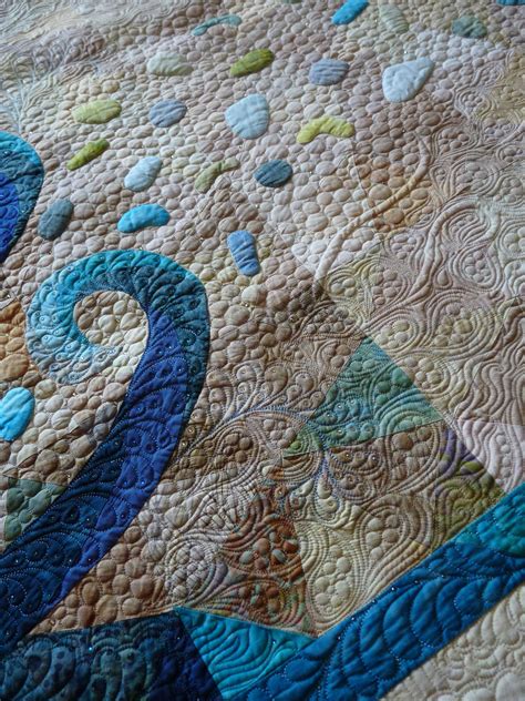 30 Marvelous Storm At Sea Quilt Ocean Waves Ideas Machine Quilting