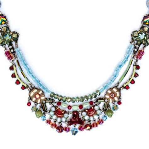 Ayala Bar Israeli Jewelry Pomegranate Necklace Springsummer 2015