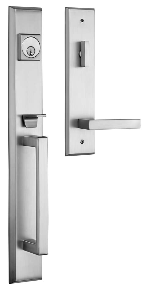 We did not find results for: Rockwell Lumina Entry Door Handle set in Brushed Nickel