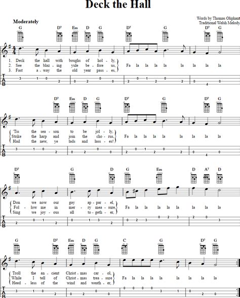 Toque todas as músicas no cifras.com.br. Christmas Music for Baritone Ukulele
