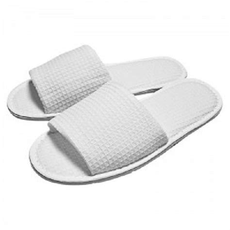 White Waffle Open Toe Slippers Buy Online In United Arab Emirates At