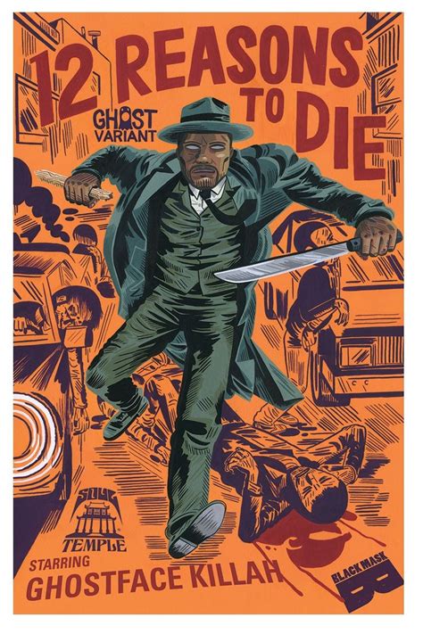 Ghostface Ghostface Killah Black Mask Comics