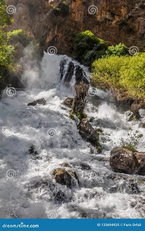 Iraqi Kurdistan Falls Stock Image Image Of Kurdistan 133694925