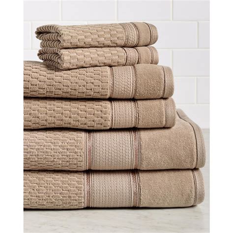 Buying a bath towel set is tricky business. Espalma Royale 6-Piece 100% Turkish Cotton Bath Towel Set ...