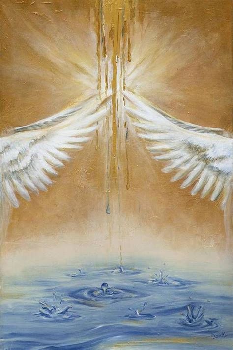 Rain Of His Glory Art Print By Pennie Mirande Art Prophetic Painting