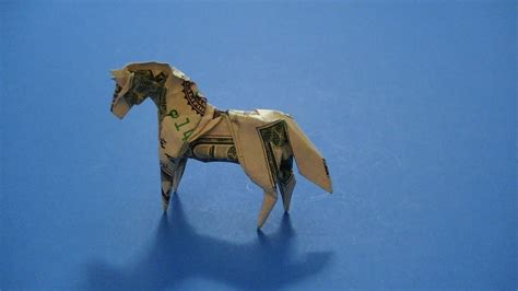 Origami Dollar Bill Horse Youtube