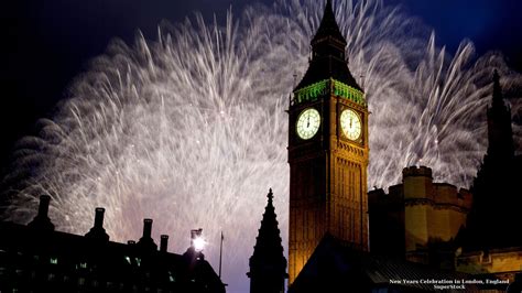 New Years Celebration In London England England New Year