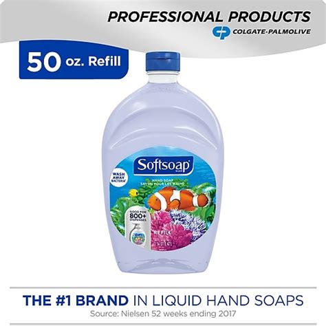 Softsoap Liquid Hand Soap Aquarium Series Refill 50 Oz Us05262a At