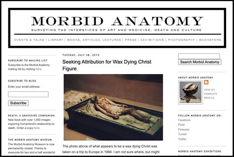 blog — morbid anatomy