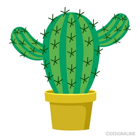 Cute Cactus Clip Art Free Png Image｜illustoon